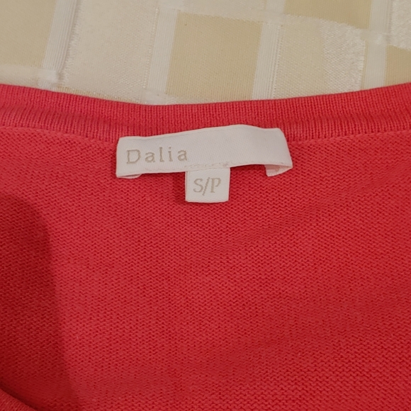 Dalia Women Pink Sweater Size S - Picture 4 of 5